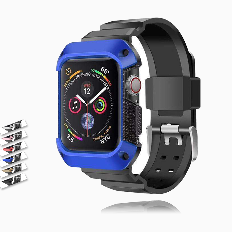 2470083035217SquarePicture.png Sport Case Silicone Waterproof Strap 6 5 TPU Screen Cover & Wrist Belt - Image 1
