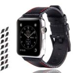 Mens Luxury Designers Black A Band Carbon Fiber Leather 7 6